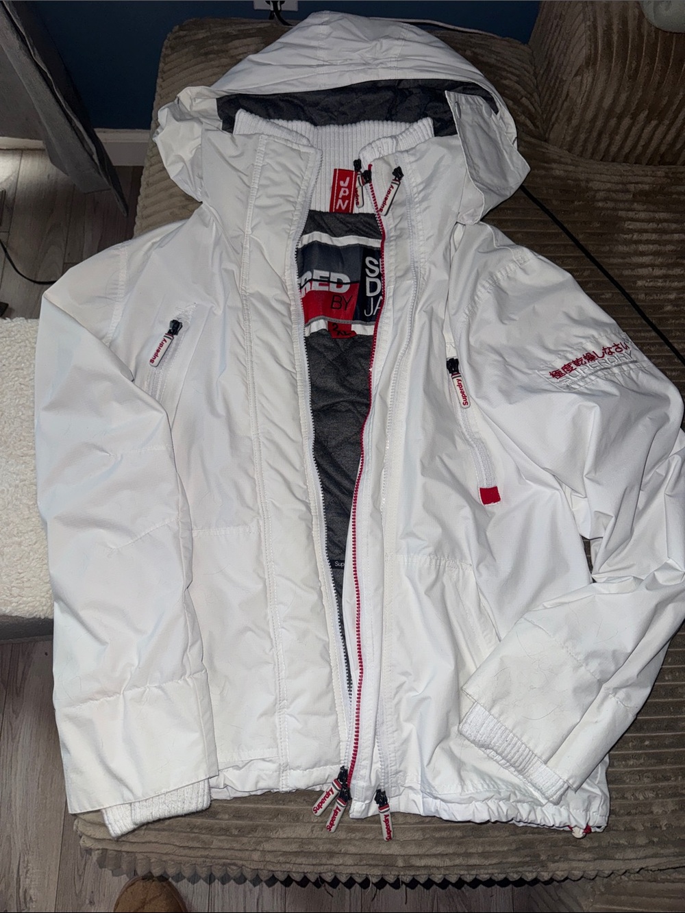 Superdry Rookie Windcheater / Arctic Windcheater Jacket Women's White